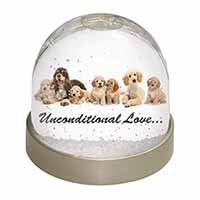 Cockerpoodles-Love- Snow Globe Photo Waterball