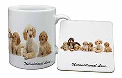 Cockerpoodles-Love- Mug and Coaster Set
