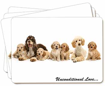 Cockerpoodles-Love- Picture Placemats in Gift Box