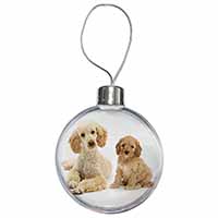 Poodle and Cockerpoo Christmas Bauble