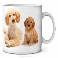 Poodle and Cockerpoo Ceramic 10oz Coffee Mug/Tea Cup