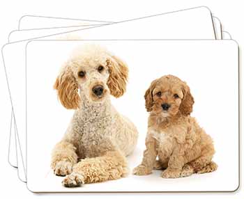 Poodle and Cockerpoo Picture Placemats in Gift Box