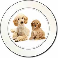 Poodle and Cockerpoo Car or Van Permit Holder/Tax Disc Holder