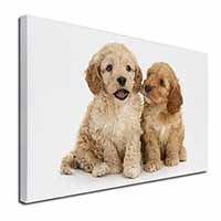 Cockerpoo Puppies Canvas X-Large 30"x20" Wall Art Print