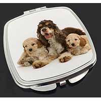 Cocker Spaniel and Cockerpoo Make-Up Compact Mirror