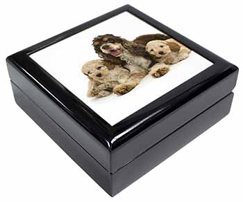 Cocker Spaniel and Cockerpoo Keepsake/Jewellery Box