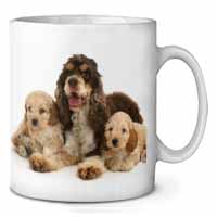 Cocker Spaniel and Cockerpoo Ceramic 10oz Coffee Mug/Tea Cup