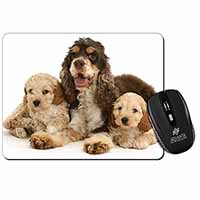 Cocker Spaniel and Cockerpoo Computer Mouse Mat