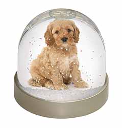 Cockerpoodle Snow Globe Photo Waterball