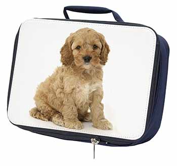 Cockerpoodle Navy Insulated School Lunch Box/Picnic Bag