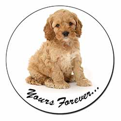 Cockerpoodle Puppy "Yours Forever..." Fridge Magnet Printed Full Colour