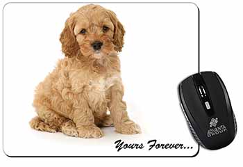 Cockerpoodle Puppy "Yours Forever..." Computer Mouse Mat