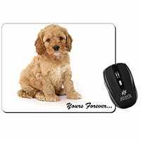 Cockerpoodle Puppy "Yours Forever..." Computer Mouse Mat