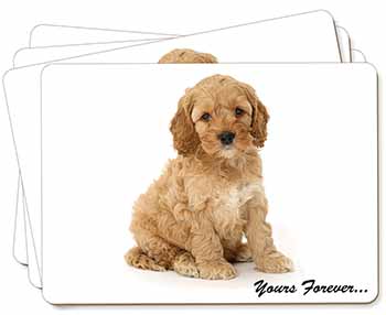 Cockerpoodle Puppy "Yours Forever..." Picture Placemats in Gift Box