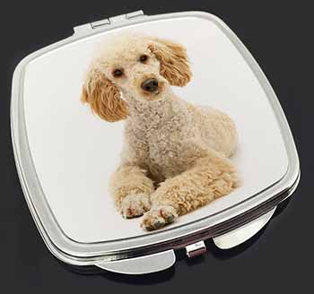 Apricot Poodle Make-Up Compact Mirror