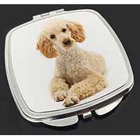 Apricot Poodle Make-Up Compact Mirror