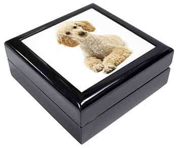 Apricot Poodle Keepsake/Jewellery Box