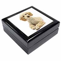 Apricot Poodle Keepsake/Jewellery Box