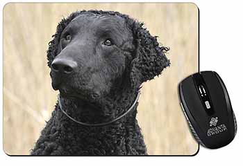 Curly Coat Retriever Dog Computer Mouse Mat