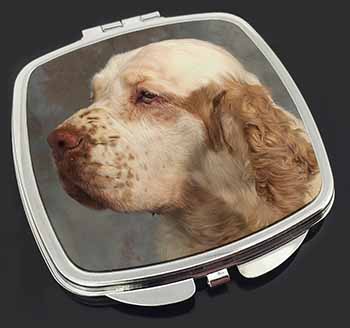 Clumber Spaniel Dog Make-Up Compact Mirror