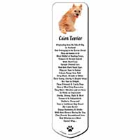 Cairn Terrier Dog Bookmark, Book mark, Printed full colour