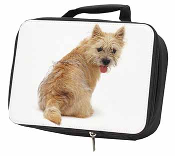 Cairn Terrier Dog Black Insulated School Lunch Box/Picnic Bag