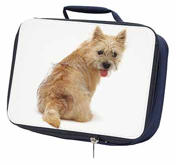 Cairn Terrier Dog Navy Insulated School Lunch Box/Picnic Bag
