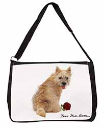 Cairn Terrier+Rose 