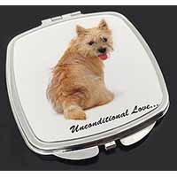 Cairn Terrier Dog With Love Make-Up Compact Mirror