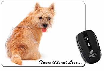 Cairn Terrier Dog With Love Computer Mouse Mat
