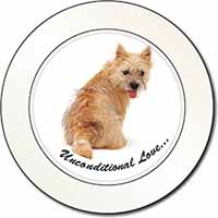 Cairn Terrier Dog With Love Car or Van Permit Holder/Tax Disc Holder