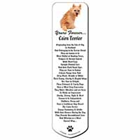 Cairn Terrier Dog "Yours Forever..." Bookmark, Book mark, Printed full colour