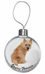 Cairn Terrier Dog "Yours Forever..." Christmas Bauble