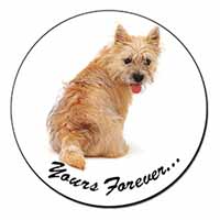 Cairn Terrier Dog "Yours Forever..." Fridge Magnet Printed Full Colour