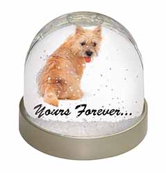 Cairn Terrier Dog "Yours Forever..." Snow Globe Photo Waterball