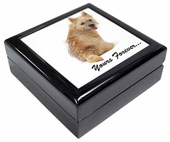 Cairn Terrier Dog "Yours Forever..." Keepsake/Jewellery Box