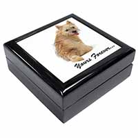 Cairn Terrier Dog "Yours Forever..." Keepsake/Jewellery Box