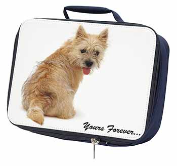 Cairn Terrier Dog "Yours Forever..." Navy Insulated School Lunch Box/Picnic Bag