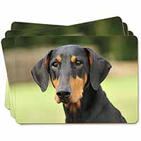 Doberman Pinscher Picture Placemats in Gift Box