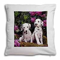 Dalmatian Soft White Velvet Feel Scatter Cushion