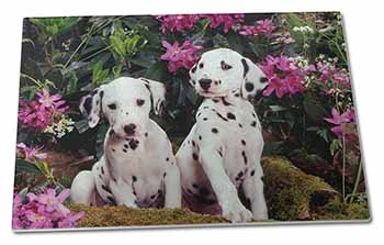 Large Glass Cutting Chopping Board Dalmatian