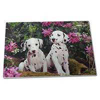 Large Glass Cutting Chopping Board Dalmatian