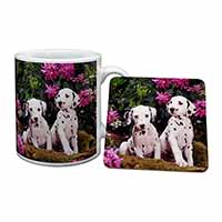 Dalmatian Mug and Coaster Set