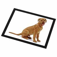 Dogue De Bordeaux Dog Black Rim High Quality Glass Placemat