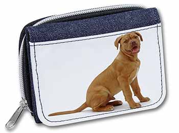 Dogue De Bordeaux Dog Unisex Denim Purse Wallet