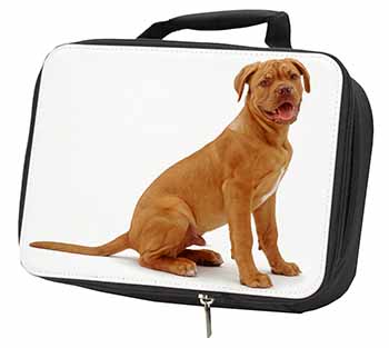 Dogue De Bordeaux Dog Black Insulated School Lunch Box/Picnic Bag