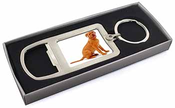 Dogue De Bordeaux Dog Chrome Metal Bottle Opener Keyring in Box