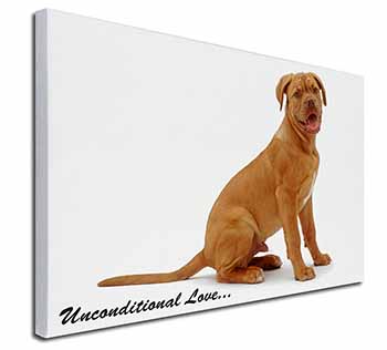 Dogue De Bordeaux-With Love Canvas X-Large 30"x20" Wall Art Print