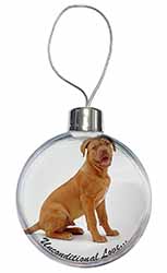 Dogue De Bordeaux-With Love Christmas Bauble