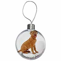 Dogue De Bordeaux-With Love Christmas Bauble